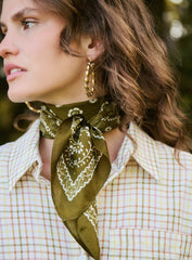 Maxi foulard soie Anda