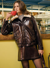 Blouson fourrée Oana