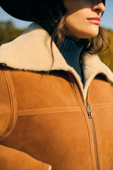 Peau lainée réversible Opale