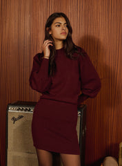 Robe en maille Roxie