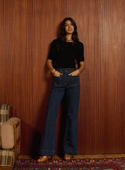 Top dos nu en maille Marilyn