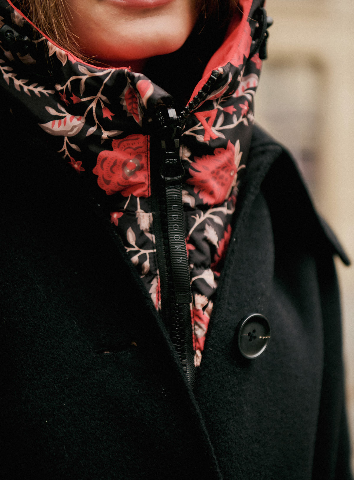 Capuche réversible PM x Fudoon