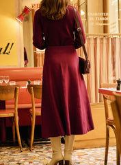 Jupe en maille Jasmine