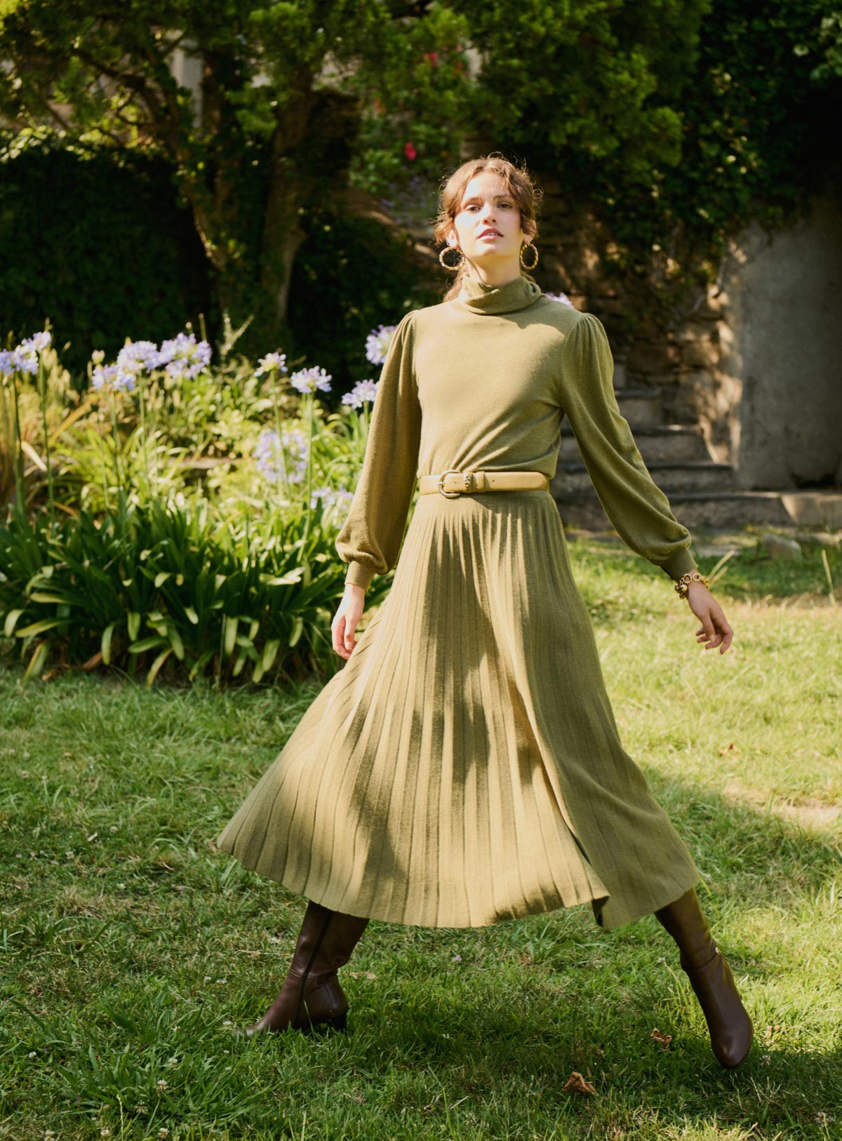 Jupe en maille Janie