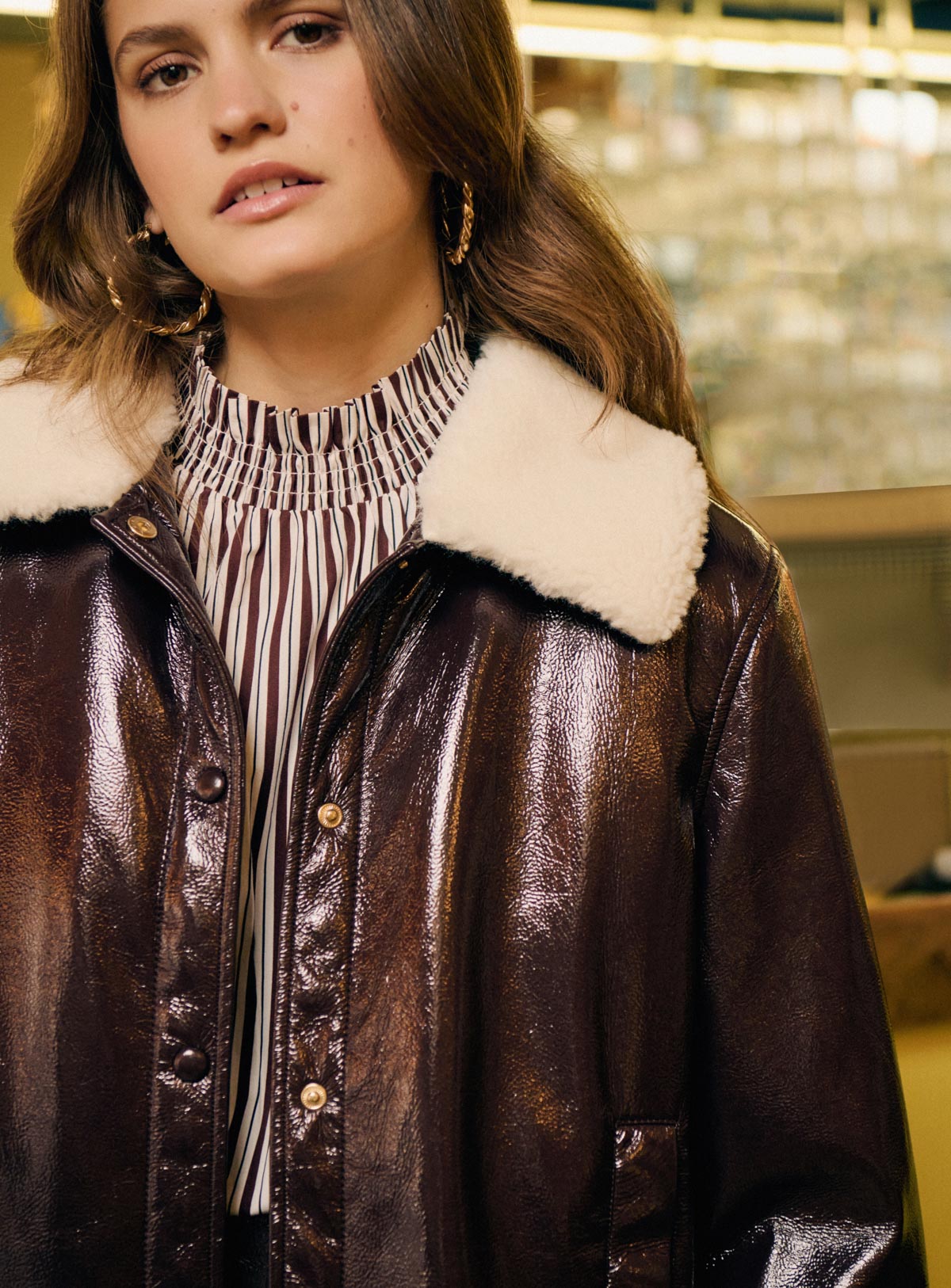 Blouson fourrée Oana