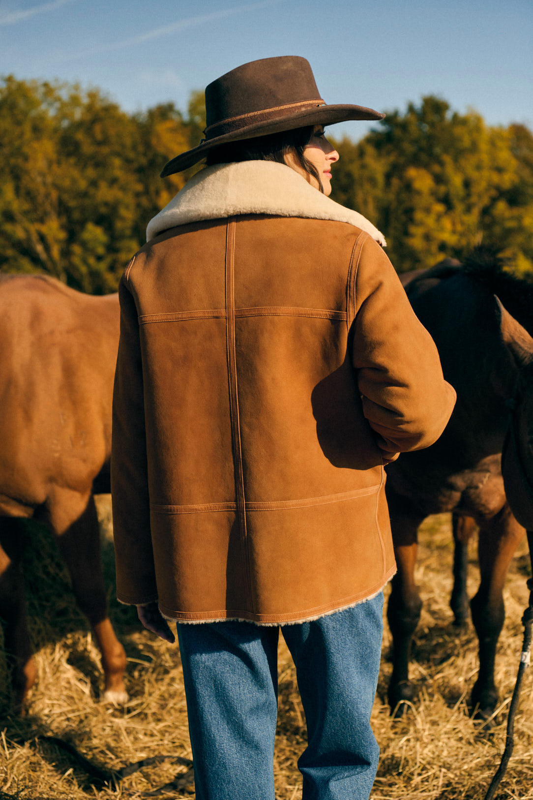 Peau lainée réversible Opale