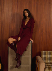 Robe en maille Robbie