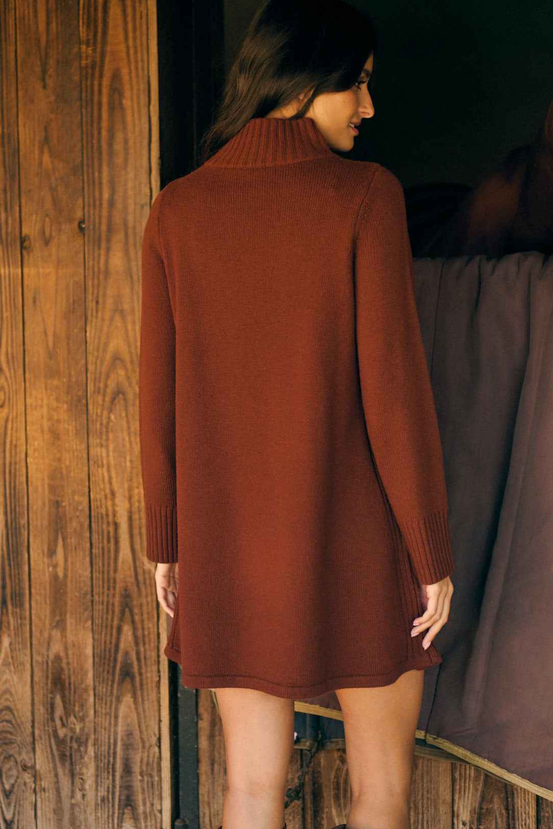 Robe en maille Roxane