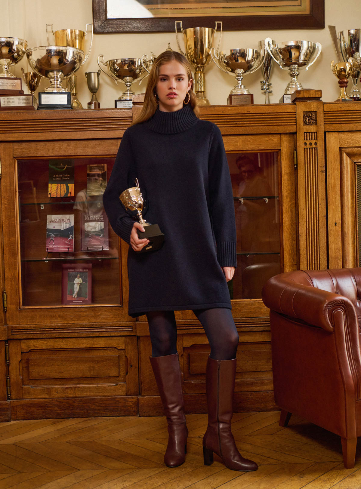 Robe en maille Roxane