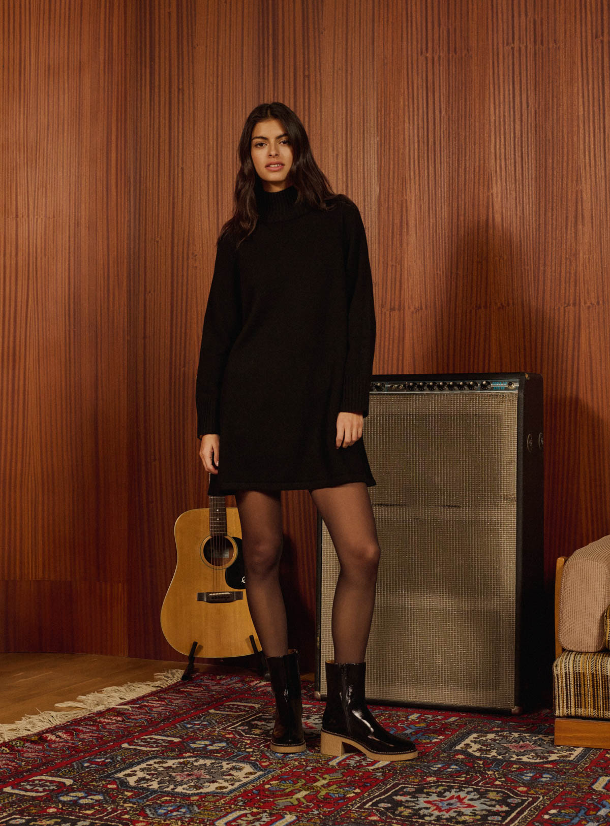 Robe en maille Roxane