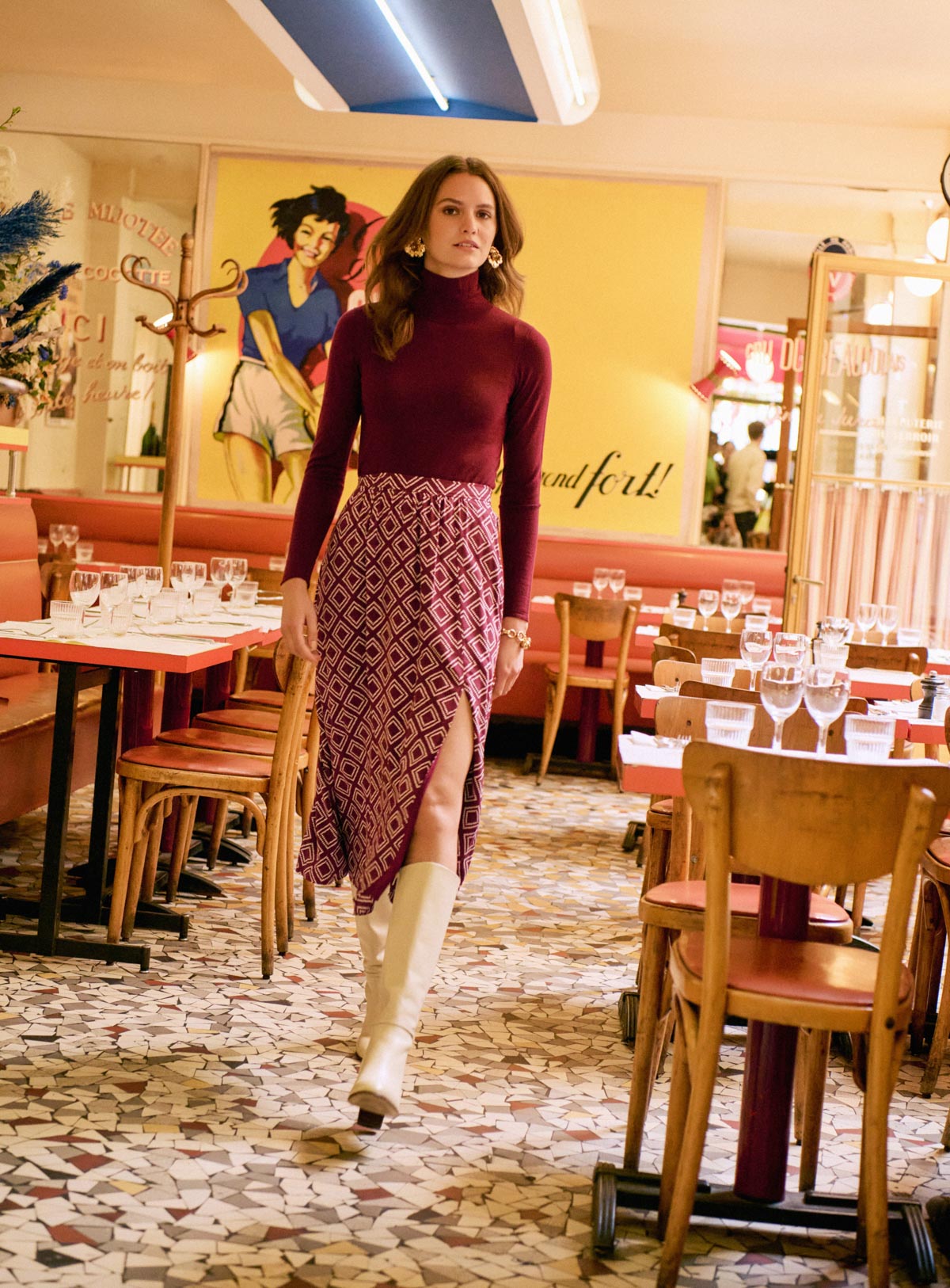 Sous-pull en maille Mania