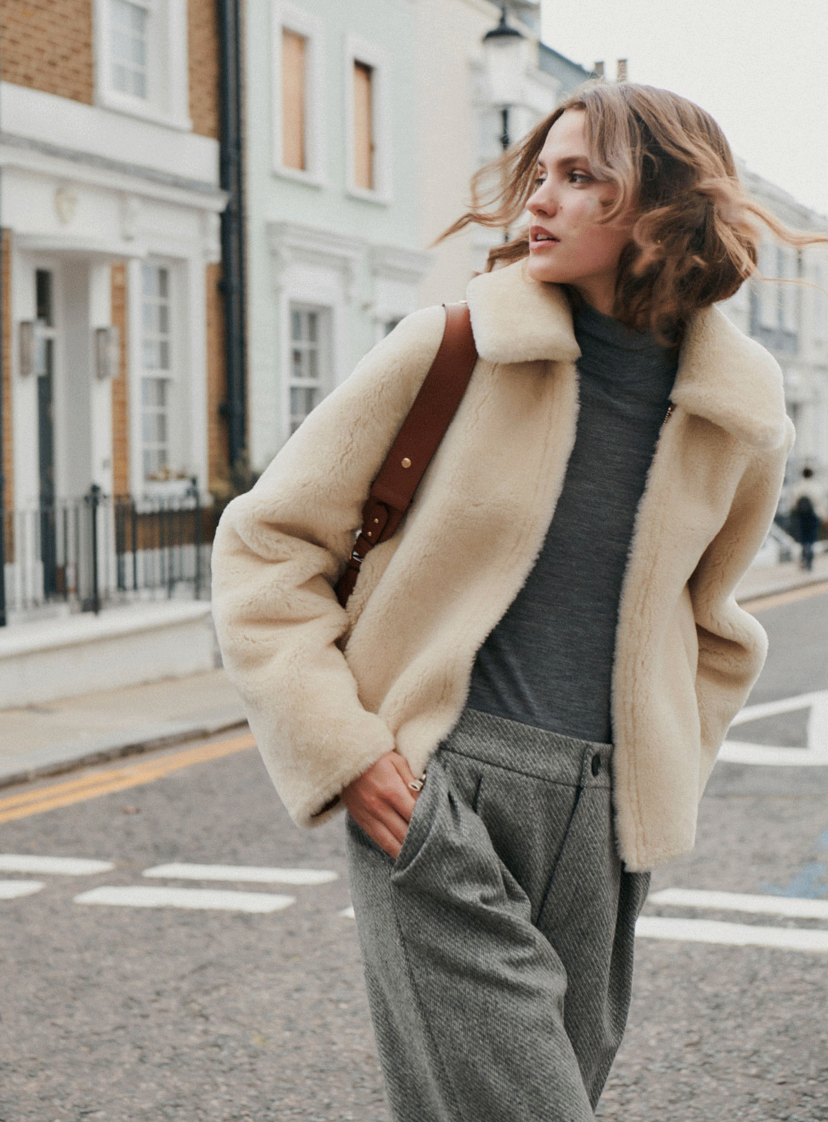 Manteau réversible Osana